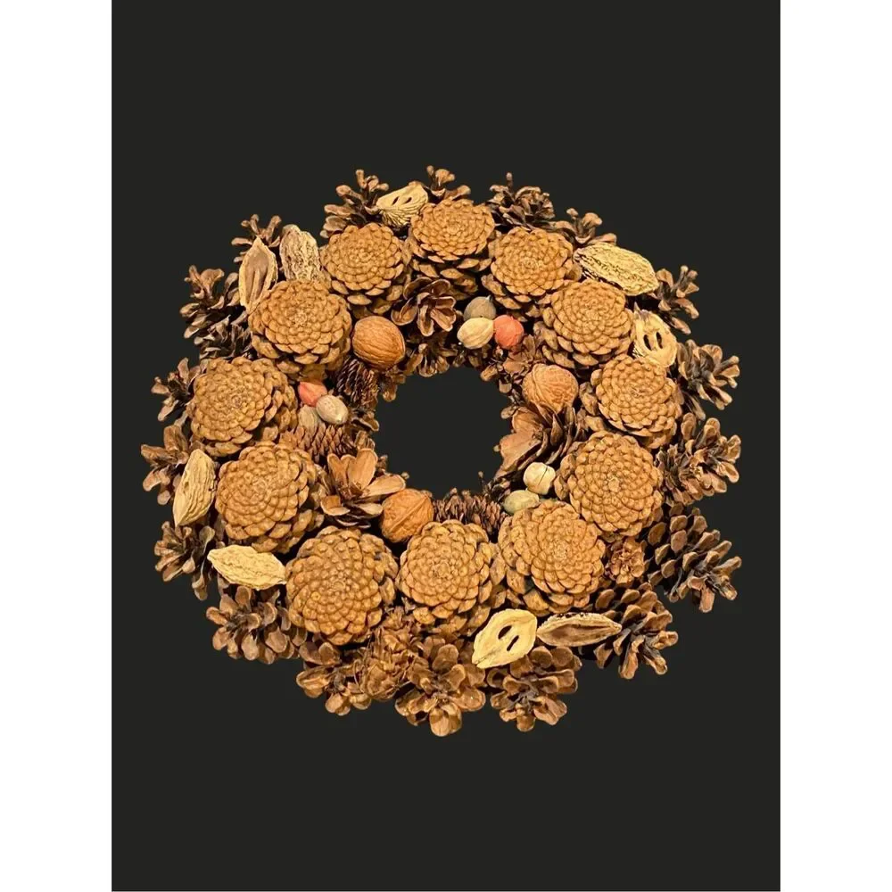 Pinecone Wreath Vintage